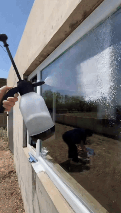 Doublefaced Glass Cleaner Magnetic